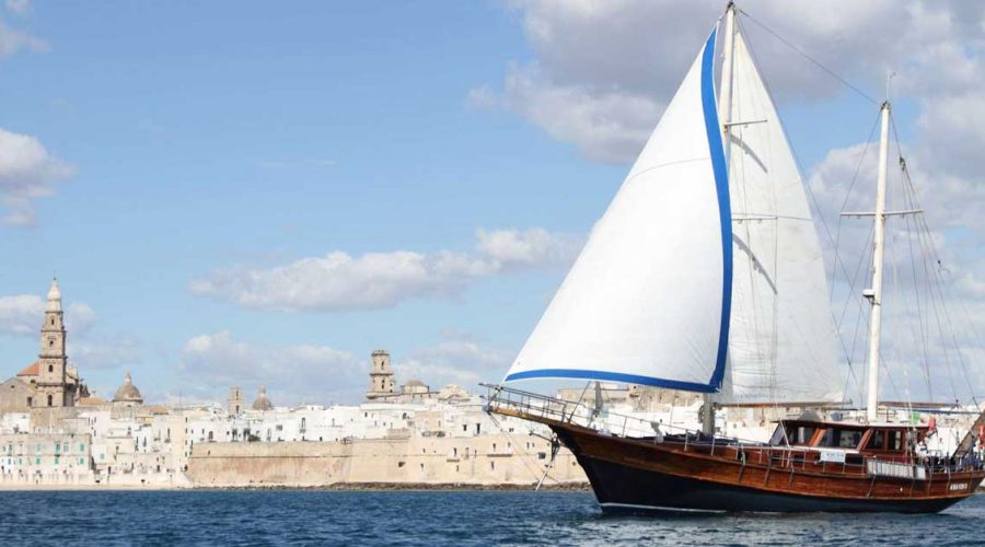 vacanza in barca in puglia